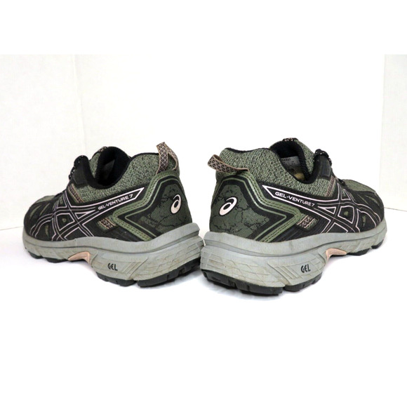 ASICS GEL-Venture 7 Women's Trail Running Shoes Gray Green 1012A627 - Size 9.5 - Picture 6 of 10